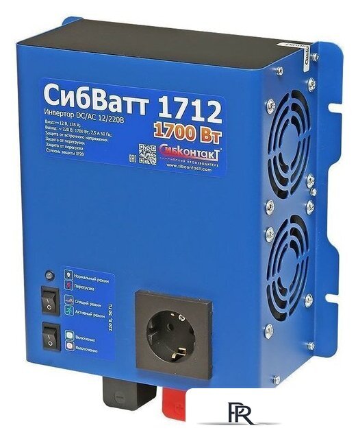 Автомобильный инвертор СибКонтакТ СибВатт 1712 - Изображение №4 — Интернет-магазин ПроЗаказ
