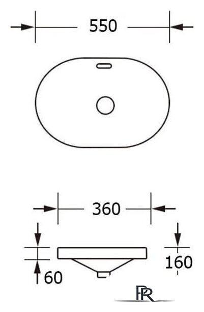 Умывальник Roxen Batt 570155 - Изображение №6 — Интернет-магазин ПроЗаказ