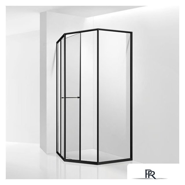 Душевой уголок RGW SV-82B L 33328299-14L (черный/прозрачное стекло) - Изображение №3 — Интернет-магазин ПроЗаказ