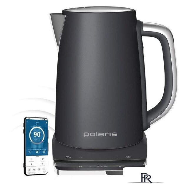 Электрический чайник Polaris PWK 1755CAD WIFI IQ Home (серый) - Изображение №6 — Интернет-магазин ПроЗаказ