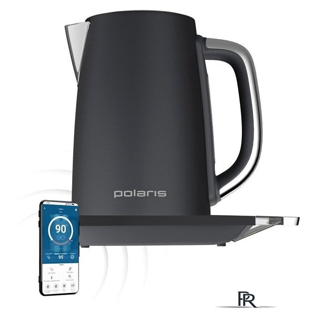 Электрический чайник Polaris PWK 1755CAD WIFI IQ Home (серый) - Изображение №3 — Интернет-магазин ПроЗаказ