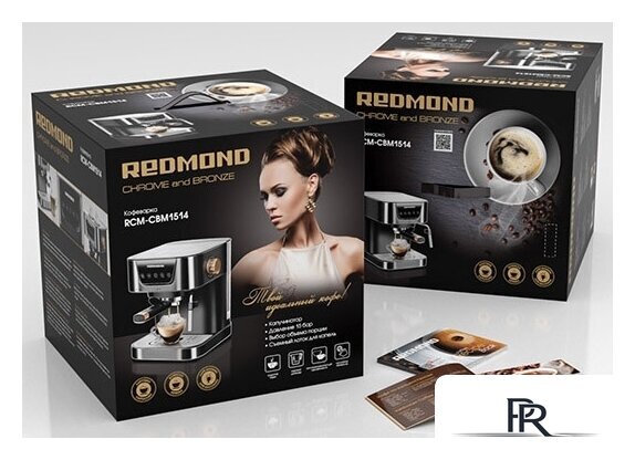 Рожковая кофеварка Redmond (Редмонд) RCM-CBM1514 - Изображение №3 — Интернет-магазин ПроЗаказ