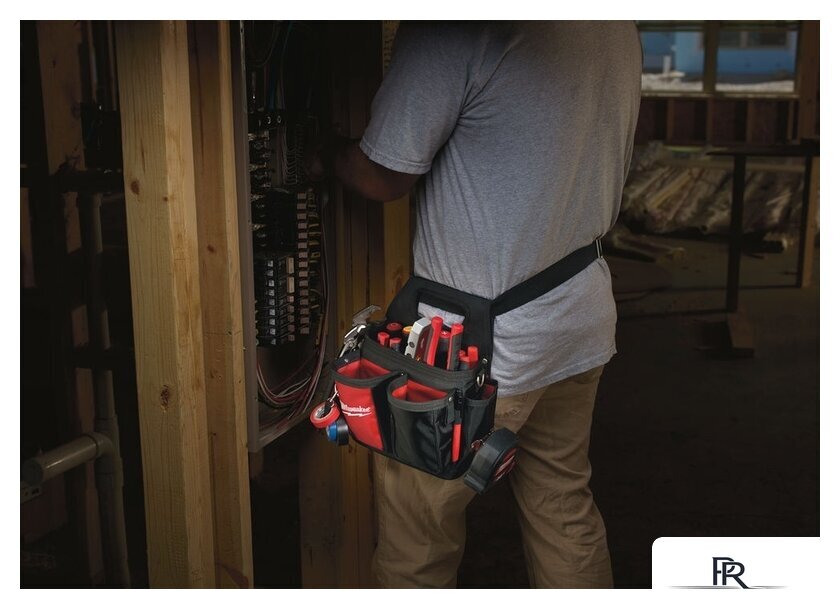 Сумка для инструментов Milwaukee Electrician's Work Pouch 48228112 - Изображение №8 — Интернет-магазин ПроЗаказ