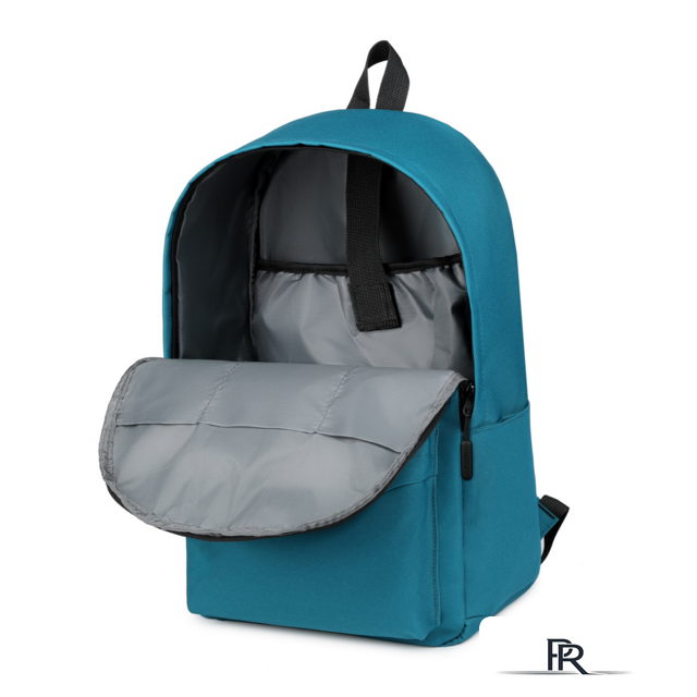 Городской рюкзак Miru City Extra Backpack 15.6 (синий изумруд) - Изображение №2 — Интернет-магазин ПроЗаказ