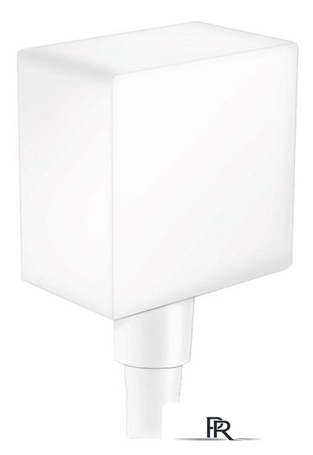 Шланговое подключение Hansgrohe FixFit Square 26455700 (белый матовый) - Изображение №1 — Интернет-магазин ПроЗаказ