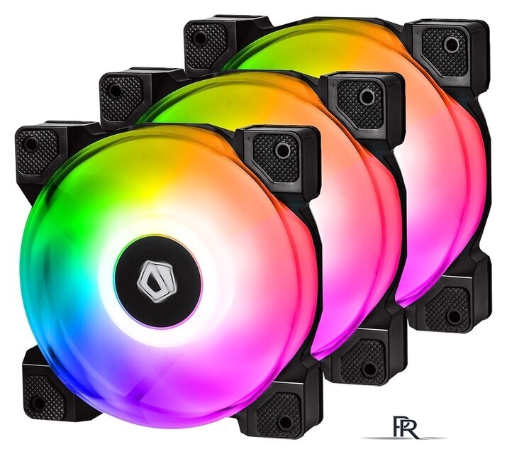 Комплект вентиляторов для корпуса ID-Cooling DF-12025-ARGB-TRIO - Изображение №1 — Интернет-магазин ПроЗаказ