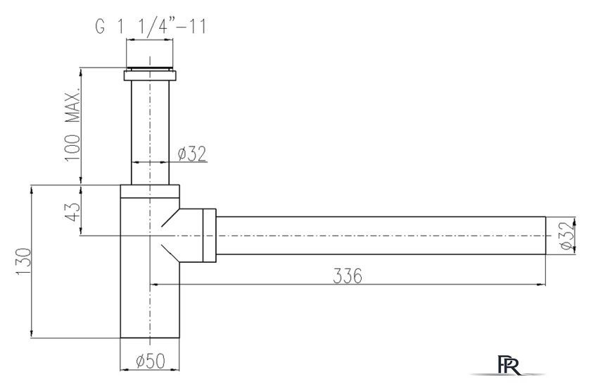 Сифон Slezak RAV MD0232 - Изображение №4 — Интернет-магазин ПроЗаказ