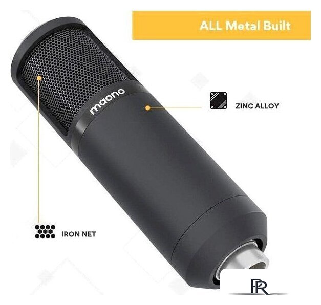 Проводной микрофон Maono AU-PM320S - Изображение №5 — Интернет-магазин ПроЗаказ