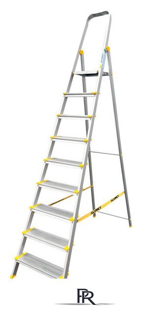 Лестница-стремянка Алюмет АS 709 (9 ступеней) - Изображение №1 — Интернет-магазин ПроЗаказ