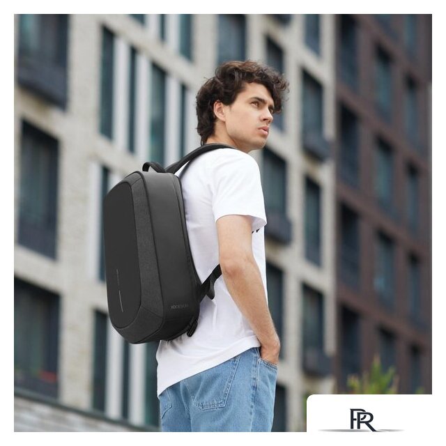 Городской рюкзак XD Design Bobby Edge (черный) - Изображение №7 — Интернет-магазин ПроЗаказ