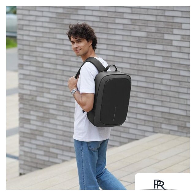 Городской рюкзак XD Design Bobby Edge (черный) - Изображение №6 — Интернет-магазин ПроЗаказ