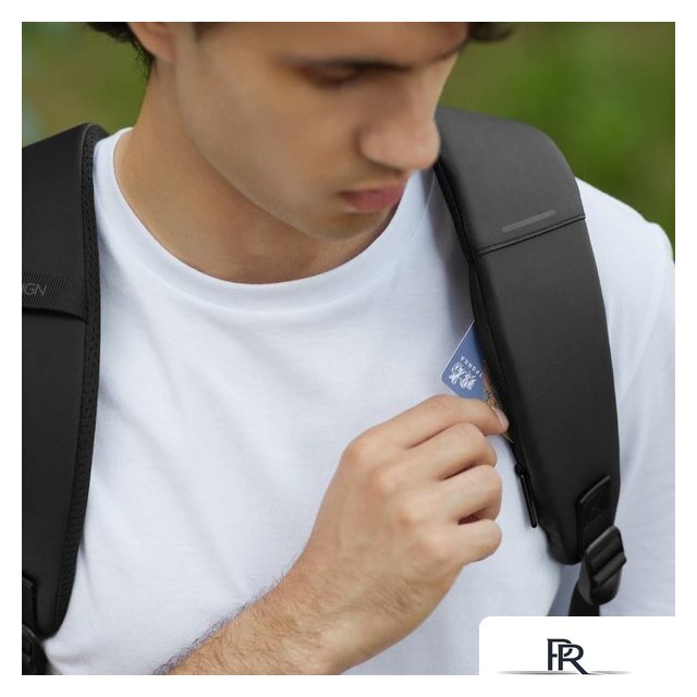 Городской рюкзак XD Design Bobby Edge (черный) - Изображение №8 — Интернет-магазин ПроЗаказ