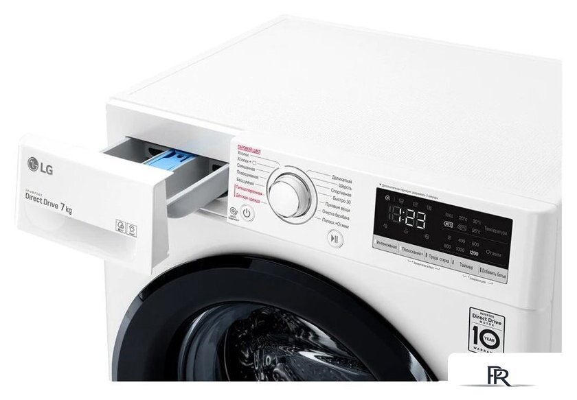 Стиральная машина LG F2V3HS6W - Изображение №7 — Интернет-магазин ПроЗаказ