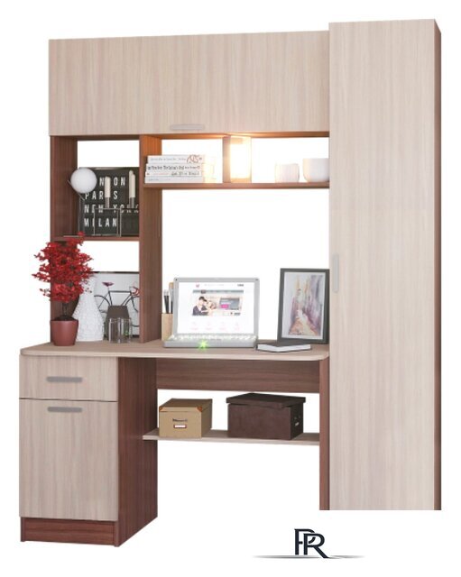 Стол Стендмебель №7 (ясень шимо светлый/ясень шимо темный) - Изображение №1 — Интернет-магазин ПроЗаказ