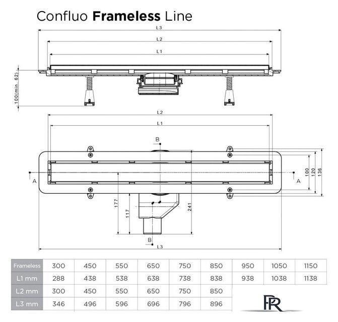 Трап/канал Pestan Confluo Frameless Line 950 258734 13701234 - Изображение №15 — Интернет-магазин ПроЗаказ