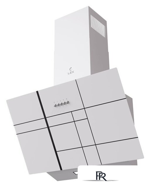 Кухонная вытяжка LEX Moza 600 R1 (белый) - Изображение №2 — Интернет-магазин ПроЗаказ
