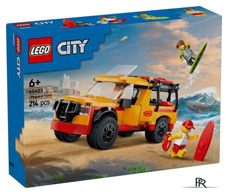 Конструктор LEGO City 60453 Спасательный внедорожник на пляже - Изображение №1 — Интернет-магазин ПроЗаказ