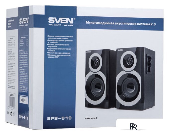 Акустика SVEN SPS-619 - Изображение №4 — Интернет-магазин ПроЗаказ