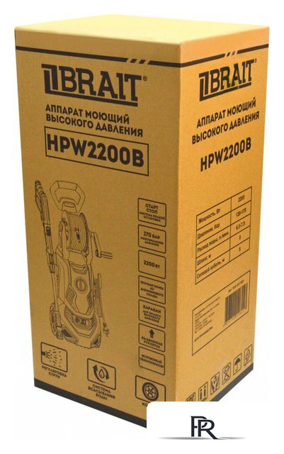 Мойка высокого давления Brait HPW 2200B - Изображение №15 — Интернет-магазин ПроЗаказ