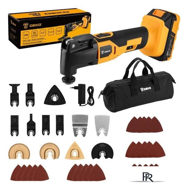 Реноватор Deko DKOT20 Multi SET 083-1202 (с 1-им АКБ, сумка) - Изображение №1 — Интернет-магазин ПроЗаказ