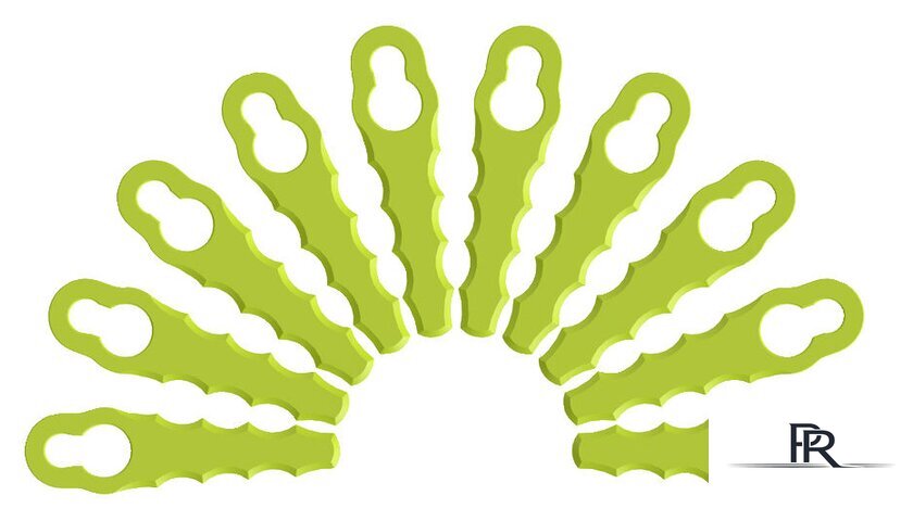 Нож для триммера Ryobi RAC158 5132004561 (10 шт) - Изображение №1 — Интернет-магазин ПроЗаказ