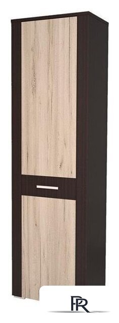 Шкаф-пенал Интерлиния Коламбия КЛ-5 (дуб венге/дуб серый) - Изображение №1 — Интернет-магазин ПроЗаказ