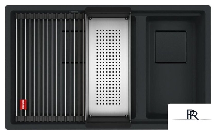 Кухонная мойка Franke Kanon KNG 160-46-21 125.0721.162 (матовый черный) - Изображение №1 — Интернет-магазин ПроЗаказ