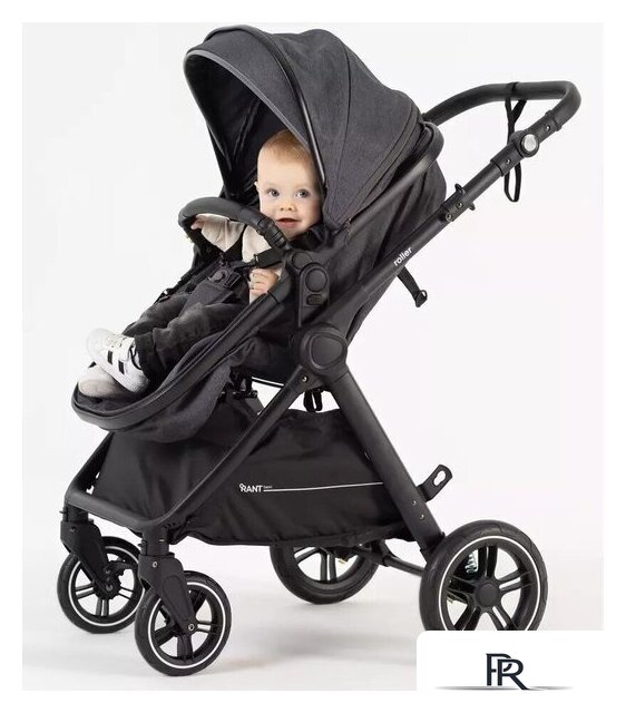 Универсальная коляска Rant Basic Roller RA161 (2 в 1, grey) - Изображение №36 — Интернет-магазин ПроЗаказ