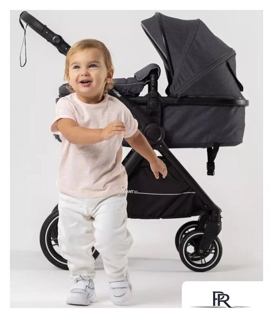 Универсальная коляска Rant Basic Roller RA161 (2 в 1, grey) - Изображение №34 — Интернет-магазин ПроЗаказ