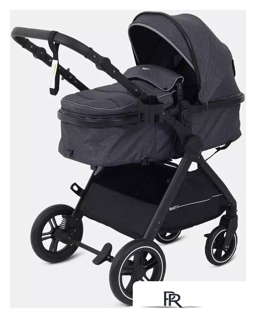 Универсальная коляска Rant Basic Roller RA161 (2 в 1, grey) - Изображение №13 — Интернет-магазин ПроЗаказ