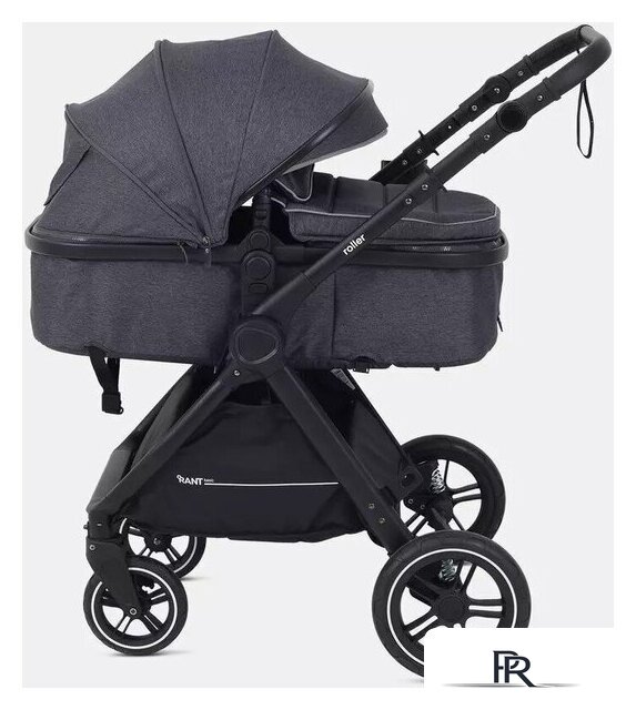 Универсальная коляска Rant Basic Roller RA161 (2 в 1, grey) - Изображение №16 — Интернет-магазин ПроЗаказ