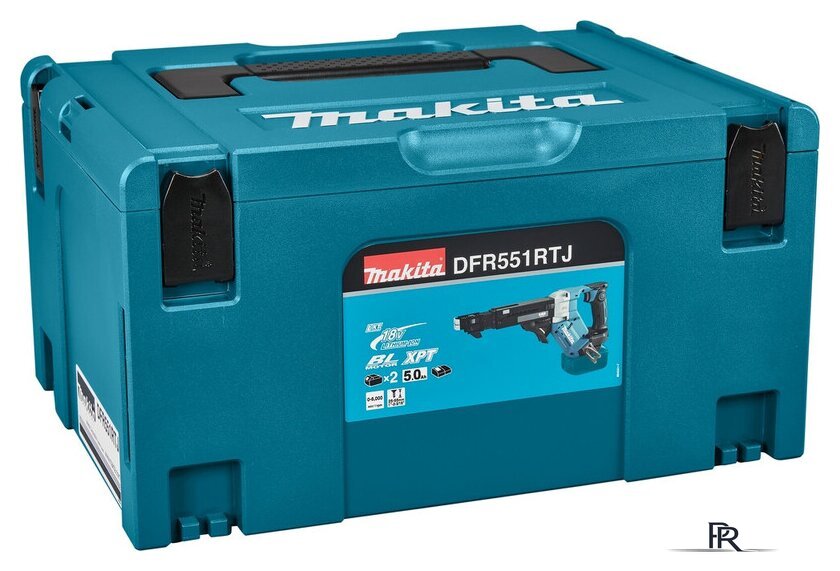 Шуруповерт для гипсокартона Makita DFR551RTJ (с 2-мя АКБ, кейс) - Изображение №6 — Интернет-магазин ПроЗаказ