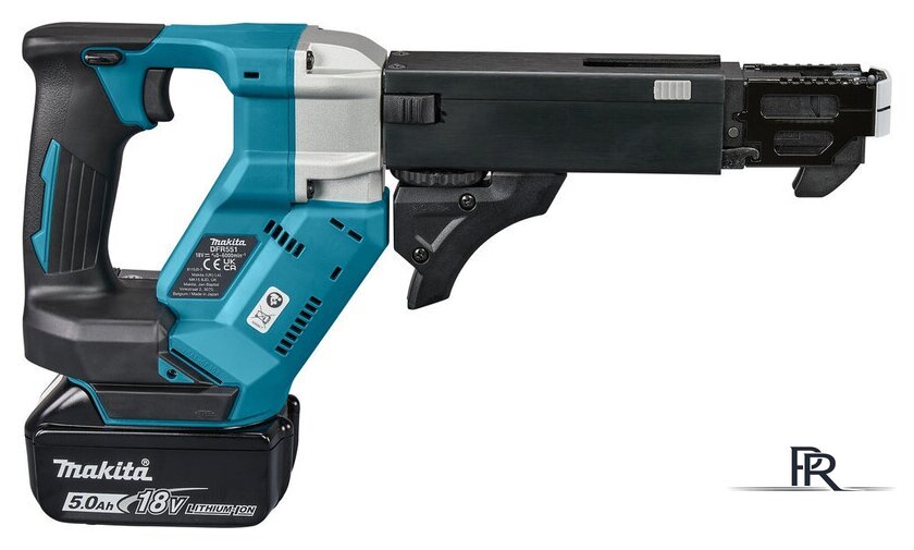 Шуруповерт для гипсокартона Makita DFR551RTJ (с 2-мя АКБ, кейс) - Изображение №5 — Интернет-магазин ПроЗаказ