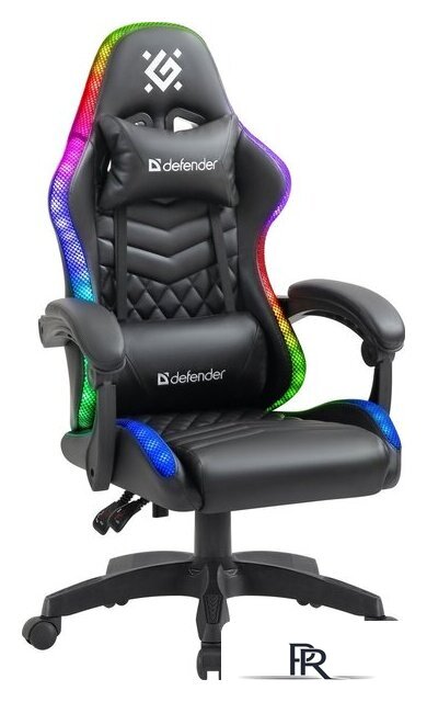 Игровое (геймерское) кресло Defender Core (черный) - Изображение №1 — Интернет-магазин ПроЗаказ