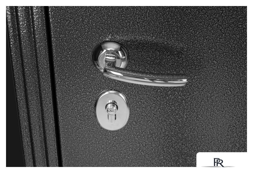 Металлическая дверь Guard Термо MG75 97х205 правая (черное серебро/серый) - Изображение №8 — Интернет-магазин ПроЗаказ