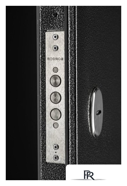 Металлическая дверь Guard Термо MG75 97х205 правая (черное серебро/серый) - Изображение №6 — Интернет-магазин ПроЗаказ