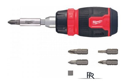 Набор отвертка с битами Milwaukee 4932480581 (8 предметов) - Изображение №1 — Интернет-магазин ПроЗаказ