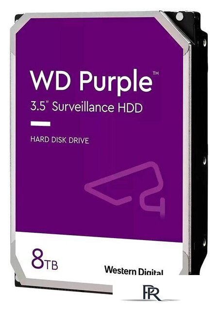 Жесткий диск WD Purple Surveillance 8TB WD85PURZ - Изображение №1 — Интернет-магазин ПроЗаказ