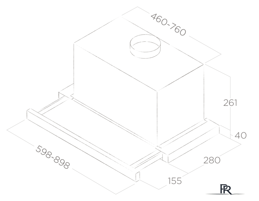 Кухонная вытяжка Elica Elite 26 IX/A/90/VT PRF0094215B - Изображение №3 — Интернет-магазин ПроЗаказ