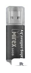 USB Flash Mirex UNIT BLACK 64GB (13600-FMUUND64) - Изображение №1 — Интернет-магазин ПроЗаказ