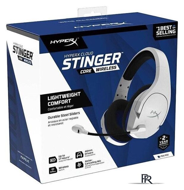 Наушники HyperX Cloud Stinger Core Wireless PS4/PS5 - Изображение №9 — Интернет-магазин ПроЗаказ