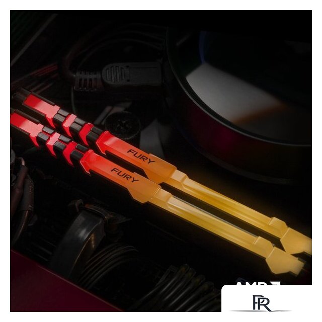 Оперативная память Kingston FURY Beast RGB 2x8GB DDR4 PC4-25600 KF432C16BBAK2/16 - Изображение №8 — Интернет-магазин ПроЗаказ