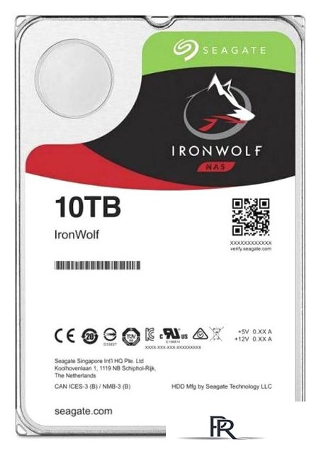 Жесткий диск Seagate IronWolf 10TB ST10000VN000 - Изображение №1 — Интернет-магазин ПроЗаказ