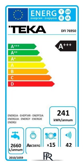 Встраиваемая посудомоечная машина TEKA DFI 76950 - Изображение №3 — Интернет-магазин ПроЗаказ