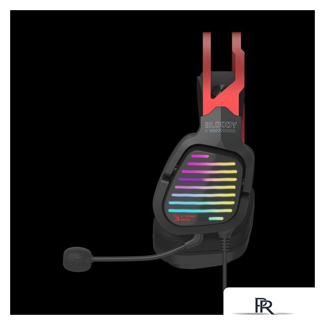 Наушники A4Tech Bloody G560 (черный/красный) - Изображение №2 — Интернет-магазин ПроЗаказ