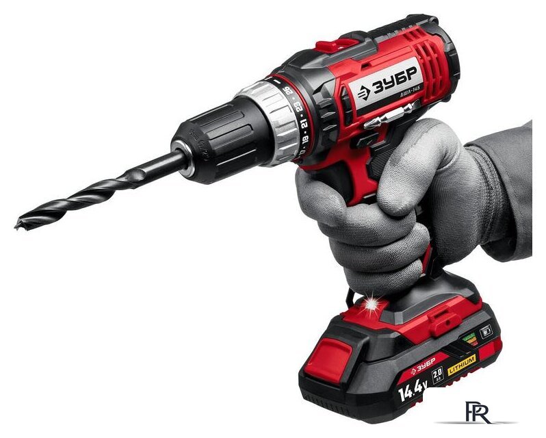 Дрель-шуруповерт Зубр Мастер ДШЛ-145-22 (с 2-мя АКБ, кейс) - Изображение №5 — Интернет-магазин ПроЗаказ