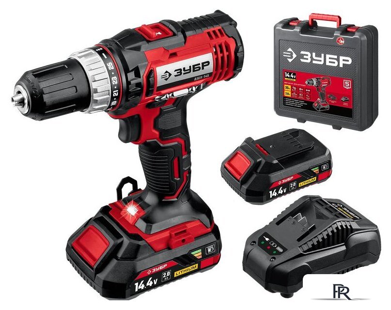 Дрель-шуруповерт Зубр Мастер ДШЛ-145-22 (с 2-мя АКБ, кейс) - Изображение №1 — Интернет-магазин ПроЗаказ
