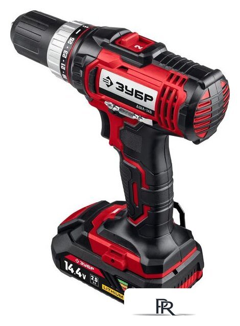 Дрель-шуруповерт Зубр Мастер ДШЛ-145-22 (с 2-мя АКБ, кейс) - Изображение №4 — Интернет-магазин ПроЗаказ