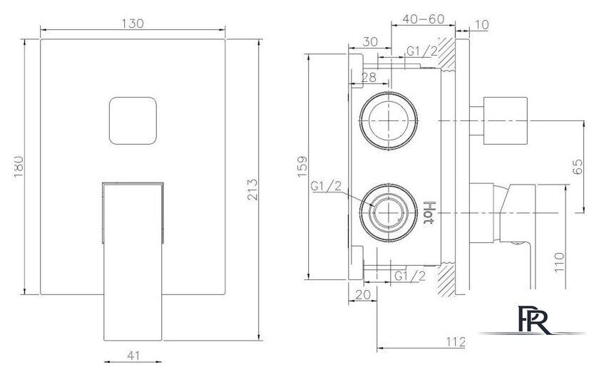 Смеситель Lauter Trim 21CK189C-516-3 - Изображение №2 — Интернет-магазин ПроЗаказ