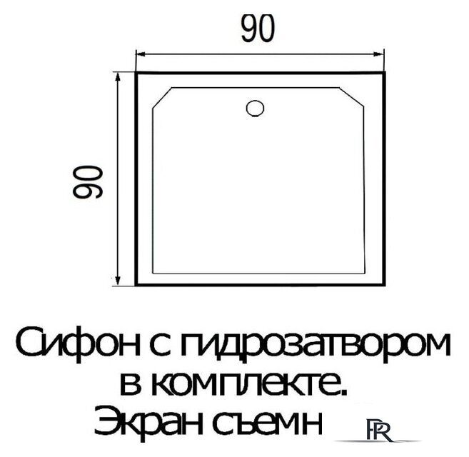 Душевая кабина River Tana 90/38 - Изображение №4 — Интернет-магазин ПроЗаказ